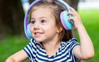 Wireless Headphones for kids PowerLocus P2 (blue-purple), PowerLocus pwl-p2kids-tealpurpl