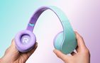 Wireless Headphones for kids PowerLocus P2 (blue-purple), PowerLocus pwl-p2kids-tealpurpl