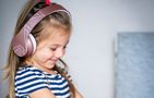 Wireless Headphones for kids PowerLocus P2 (rose gold), PowerLocus pwl-p2kids-rosegold