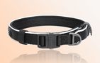 Reflective collar Dogness size M (Black), Dogness Reflective M BLACK