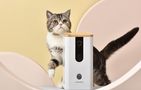 Smart snack feeder with camera T03 Dogness (White), Dogness T03 White