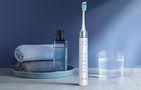 FairyWill FW-P80 sonic toothbrush with tip set and case (White), FairyWill FW-P80 White + 8 hea