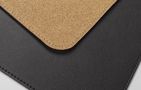 Monochrome leather mouse pad MIIIW (Brown), MIIIW MWMLVO2