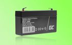 Maintenance-free AGM VRLA Battery Green Cell AGM52 6V 1.2Ah (for alarm system, cash register, toy), Green Cell AGM52