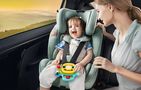 Interactive steering wheel for children (blue) Huanger HE0541, Huanger HE0541