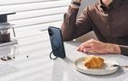 Torras Ostand Spin Case for iPhone 16 (Blue), Torras X00FX1980