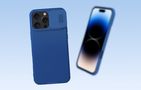 Nillkin CamShield Pro iPhone 16 Pro Max Case (blue), Nillkin 6902048286764