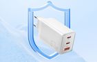 Essager ECTAC-KSB02-Z GaN 67W 2C+A Charger (white), Essager ECTAC-KSB02-Z