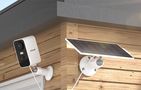 Wireless 3MP WiFi outdoor camera ieGeek ZS-GX3S white with solar panel, ieGeek ZS-GX3S White