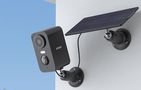 Wireless 3MP WiFi outdoor camera ieGeek ZS-GX3S black with solar panel, ieGeek ZS-GX3S Black