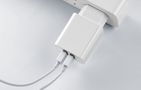 Mcdodo USB Dual Charger CH-6721 (EU) Type-C 1m Travel set (white), Mcdodo CH-6721