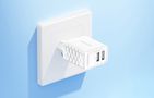 Foneng EU53 20W 2xUSB-A, 2.4A network charger (White) + USB-A toLightning cable, Foneng EU53 iPhone