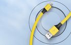 Foneng X96 USB-A to USB-C cable 2.4A, 1m (yellow), Foneng X96 Type-C