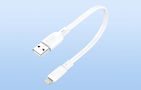 Cable USB-A - Lightning Foneng X107 3A, 0.25m (biały), Foneng X107 iPhone