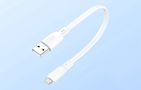 USB-A - USB-C cable Foneng X107 3A, 0.25m (white), Foneng X107 Type-C