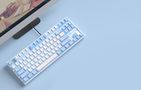 MageGee MK-STAR wired keyboard (blue and white), MageGee MK-STAR Bw Red