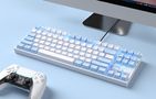 MageGee MK-STAR wired keyboard (blue and white), MageGee MK-STAR Bw Red