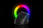 Wireless Vertical Mouse Delux M618DB BT4.0 + 2.4Ghz 4000DPI RGB, Delux M618DB