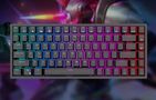 Wireless mechanical keyboard Royal Kludge RK84 RGB, Brown switch (black), Royal Kludge RK84 brown switch