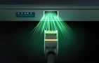 Braided network cable cat.8 Baseus Ethernet RJ45, 40Gbps, 8m (black), Baseus B0013320C111-06