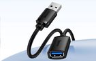 USB 3.0 Extension cable Baseus male to female, AirJoy Series, 1m (black), Baseus B00631103111-00