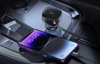 Car Charger Baseus Enjoyment USB-C with USB-C cable and Lightning  60W (black), Baseus C00057802111-00