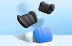 Silk Car Headrest Pillow Baseus ComfortRide Series (black), Baseus C20036400111-00