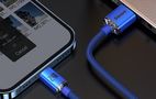 Baseus Crystal Shine cable USB to Lightning, 2.4A, 1.2m (blue), Baseus CAJY000003