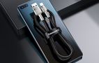 USB cable for USB-C Baseus Cafule, 66W, 2m (black), Baseus CAKF000201