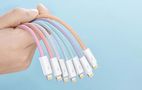 USB-C cable for Lightning Baseus Dynamic Series, 20W, 2m (purple), Baseus CALD000105