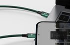 Baseus Rapid Series 3-in-1 cable USB-C For M+L+T 20W 1.5m (Green ), Baseus CAMLT-SC06