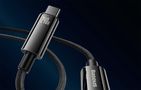 USB-C to USB-C cable Baseus Tungsten Gold 240W 2 m (black), Baseus CAWJ040101