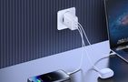 Wall charger Baseus OS-Cube Pro 2xUSB-C + USB, 65W (white), Baseus P10152301213-00