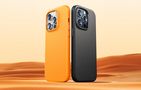Phone Case for iPhone 15 Baseus Fauxther Series (Black), Baseus P60157304113-00