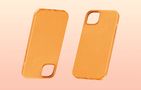 Phone Case for iPhone 15 Plus Baseus Fauxther Series (Orange), Baseus P60157304713-02