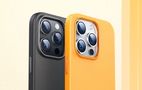 Magnetic Phone Case for iPhone 15 ProMax Baseus Fauxther Series (Orange), Baseus P60157305713-03