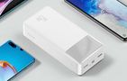 Powerbank Baseus Bipow 30000mAh, 15W (white), Baseus PPBD050202