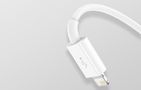 USB cable 3in1 Baseus Superior Series, USB to micro USB / USB-C / Lightning, 3.5A, 1.5m (white), Baseus CAMLTYS-02