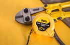 Steel Measuring Tape 10m/25mm Deli Tools EDL9010B (yellow), Deli Tools EDL9010B