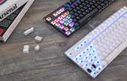 Mechanical gaming keyboard Motospeed CK101 RGB (white), Motospeed CK101 white red swit