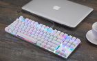 Mechanical gaming keyboard Motospeed CK101 RGB (white), Motospeed CK101 white red swit