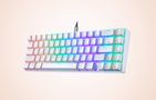 Mechanical gaming keyboard Motospeed CK67 RGB (white), Motospeed CK67-WhiteRed