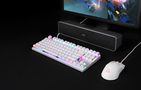 Mechanical gaming keyboard Motospeed K82 RGB (white), Motospeed K82-WhiteRed