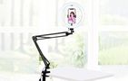 Desktop arm stand Puluz with 26cm LED Vlogging Ring PKT3090B, Puluz PKT3090B