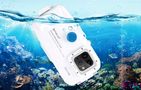 Puluz plastic waterproof case for iPhone 15 Plus/15 Pro Max/14 Plus/14 Pro Max/13 Pro Max/12 Pro Max/11 Pro Max (white), Puluz PU9116W