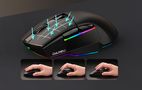 Wireless gaming mouse + charging dock Dareu A955 RGB 400-12000 DPI (white), Dareu TM242F08602R