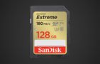 Memory card SANDISK EXTREME SDXC 128 GB 180/90 MB/s UHS-I U3 (SDSDXVA-128G-GNCIN), SanDisk SDSDXVA-128G-GNCIN