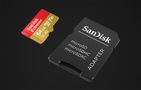 Memory card SANDISK EXTREME microSDXC 64 GB 170/80 MB/s UHS-I U3 ActionCam (SDSQXAH-064G-GN6AA), SanDisk SDSQXAH-064G-GN6AA