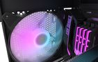 Computer Fan Set Darkflash C6,  RGB, 3in1 120x120 (black), Darkflash C6 3in1 Black