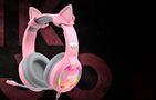 Gaming headphones Havit GAMENOTE H2233d  RGB (pink), Havit H2233d-pink